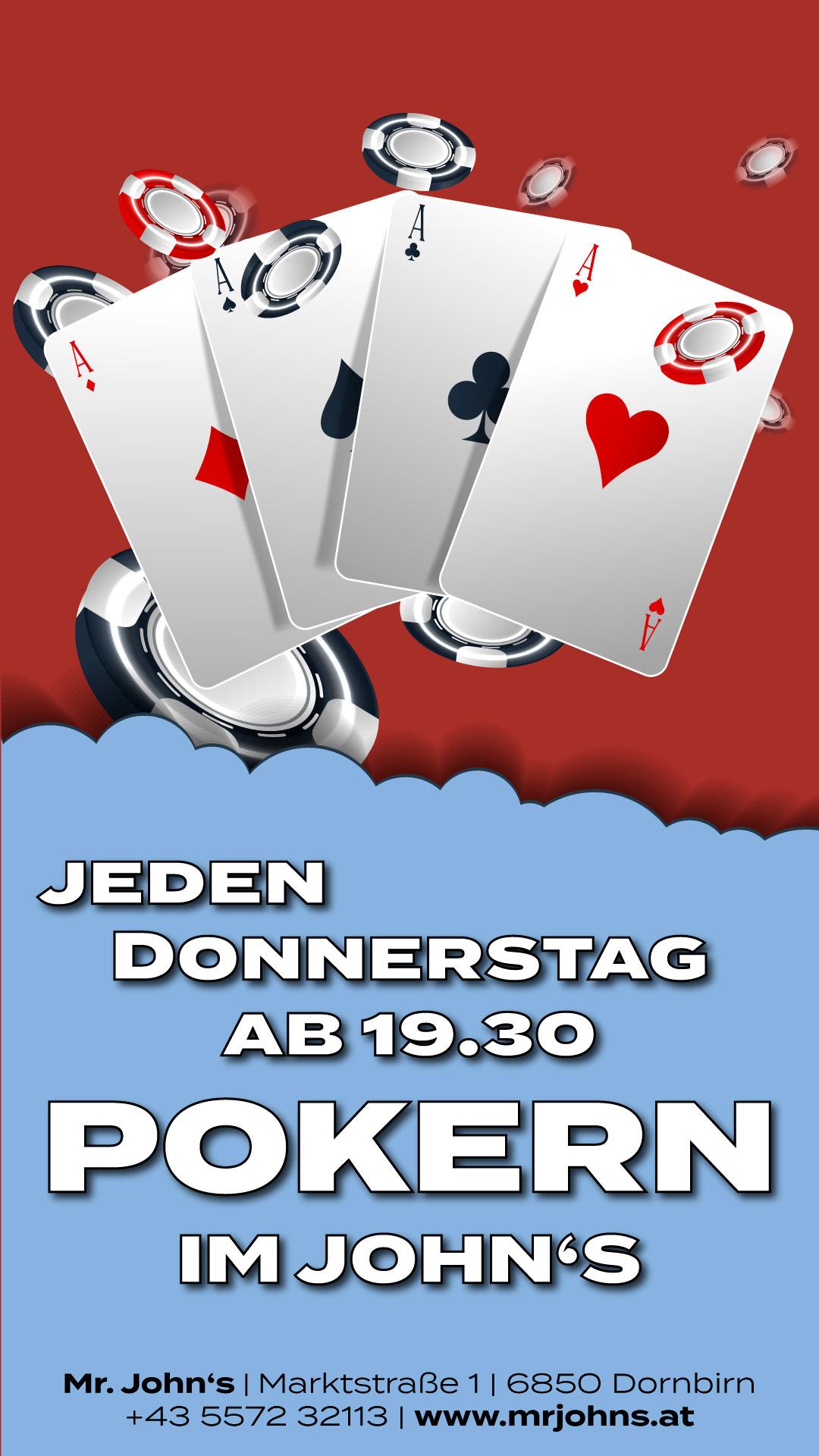 Mr. John's - Dornbirn | Pokern am Donnerstag
